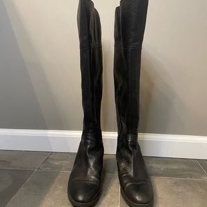 Black knee-high boots by Vince  Camuto